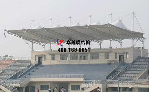 廣漢市<font color='red'>膜結構看臺</font>【中國民用航空飛行學院等】設計施工案例