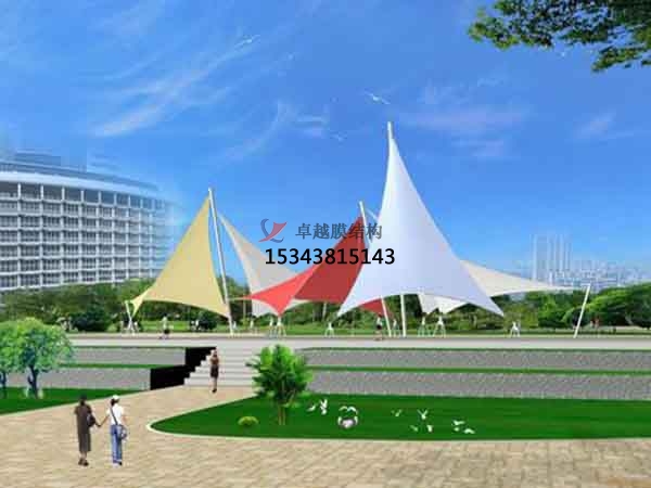 南京景觀<font color='red'>張拉膜結構</font>遮陽棚【生產廠家】