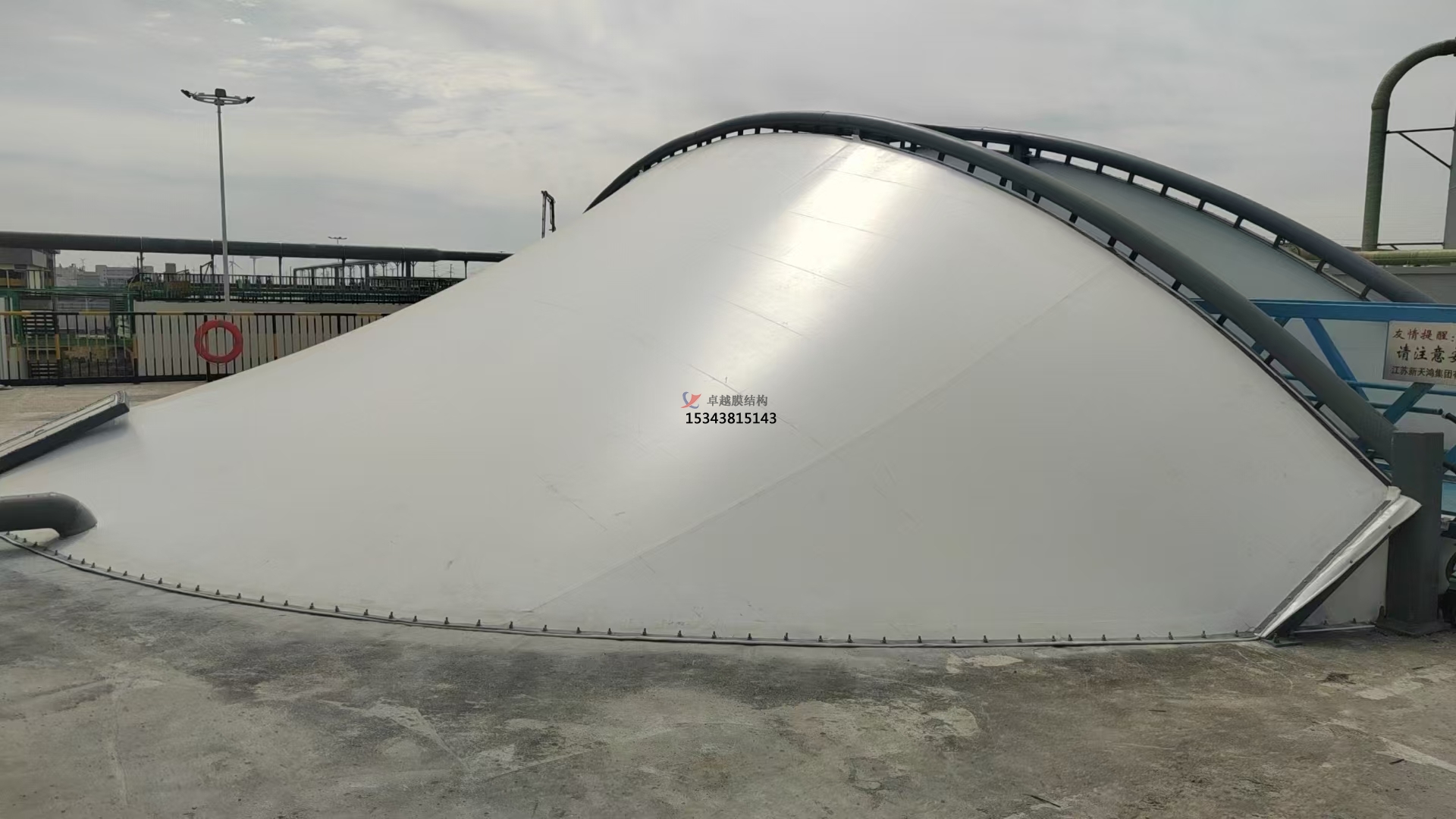衡水污水池加蓋——衡水膜結構公司【專業廠家】